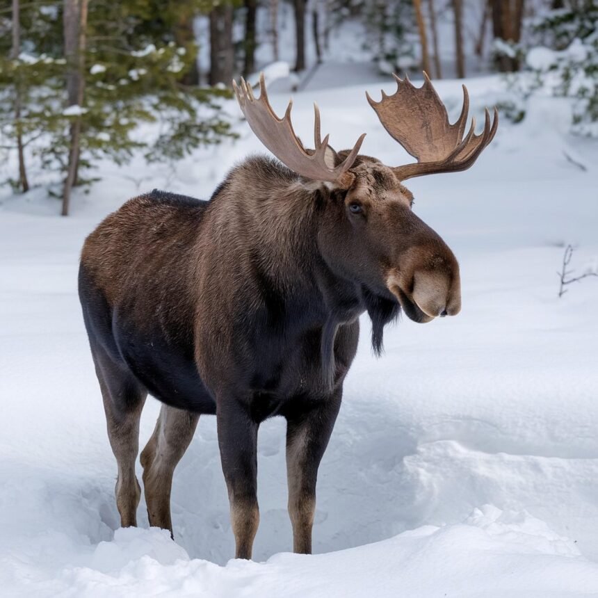 Kaip atrodo briedis: kūno sandara, kailio spalva, ragai ir būdingi elgesio modeliai