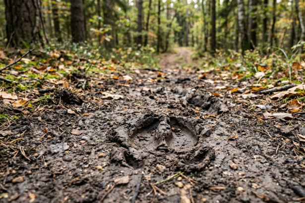 Šerno pėdsakas: kaip atpažinti ir atskirti nuo kitų gyvūnų pėdsakų