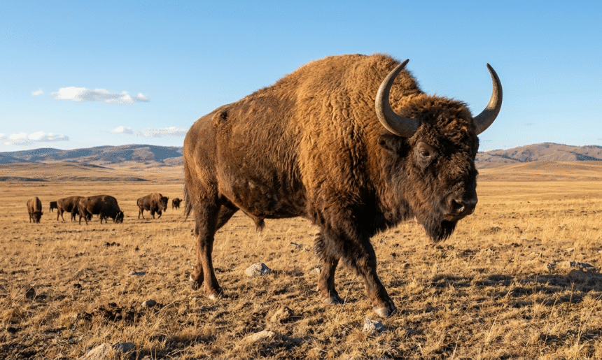 Stepinis bizonas: išnykusio gyvūno kilmė, išvaizda ir gyvenimo būdas