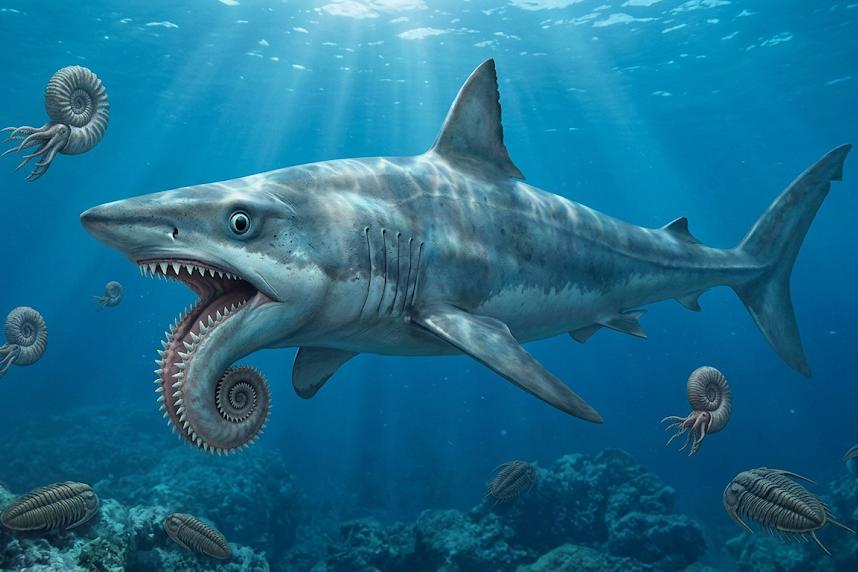 Išnykę rykliai: megalodonas ir kitos senovės rūšys