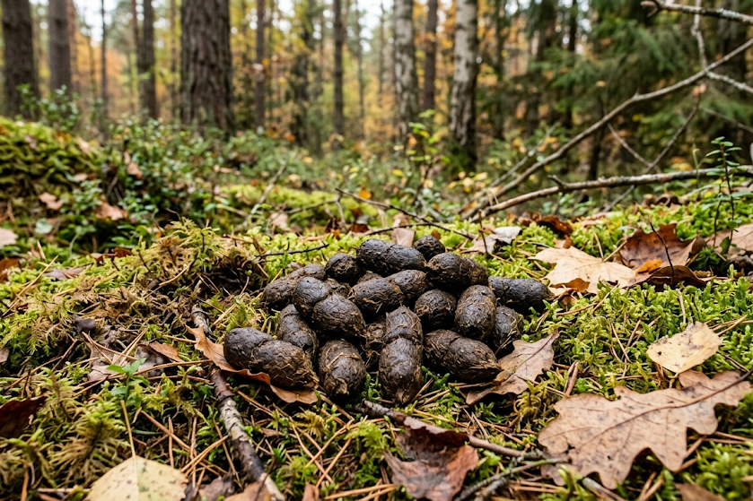 Briedžio išmatos: kaip jas atpažinti ir ką jos pasako apie gyvūno būklę